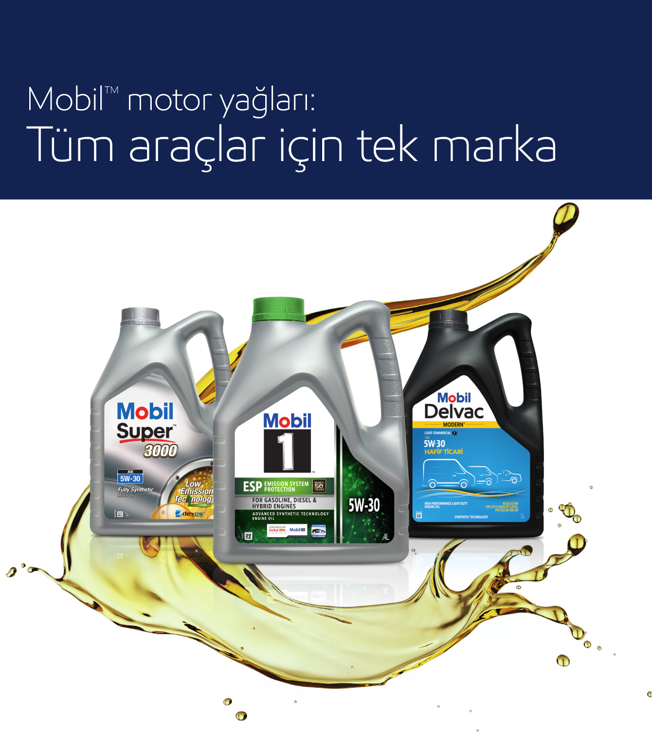 Mobil Motor Yağı Serisi